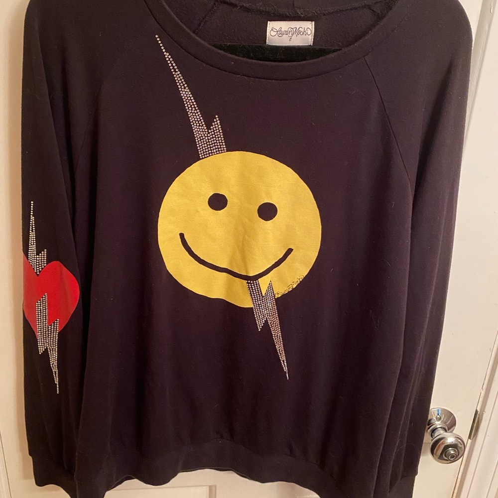 Lauren Moshi Sweater with Crystals